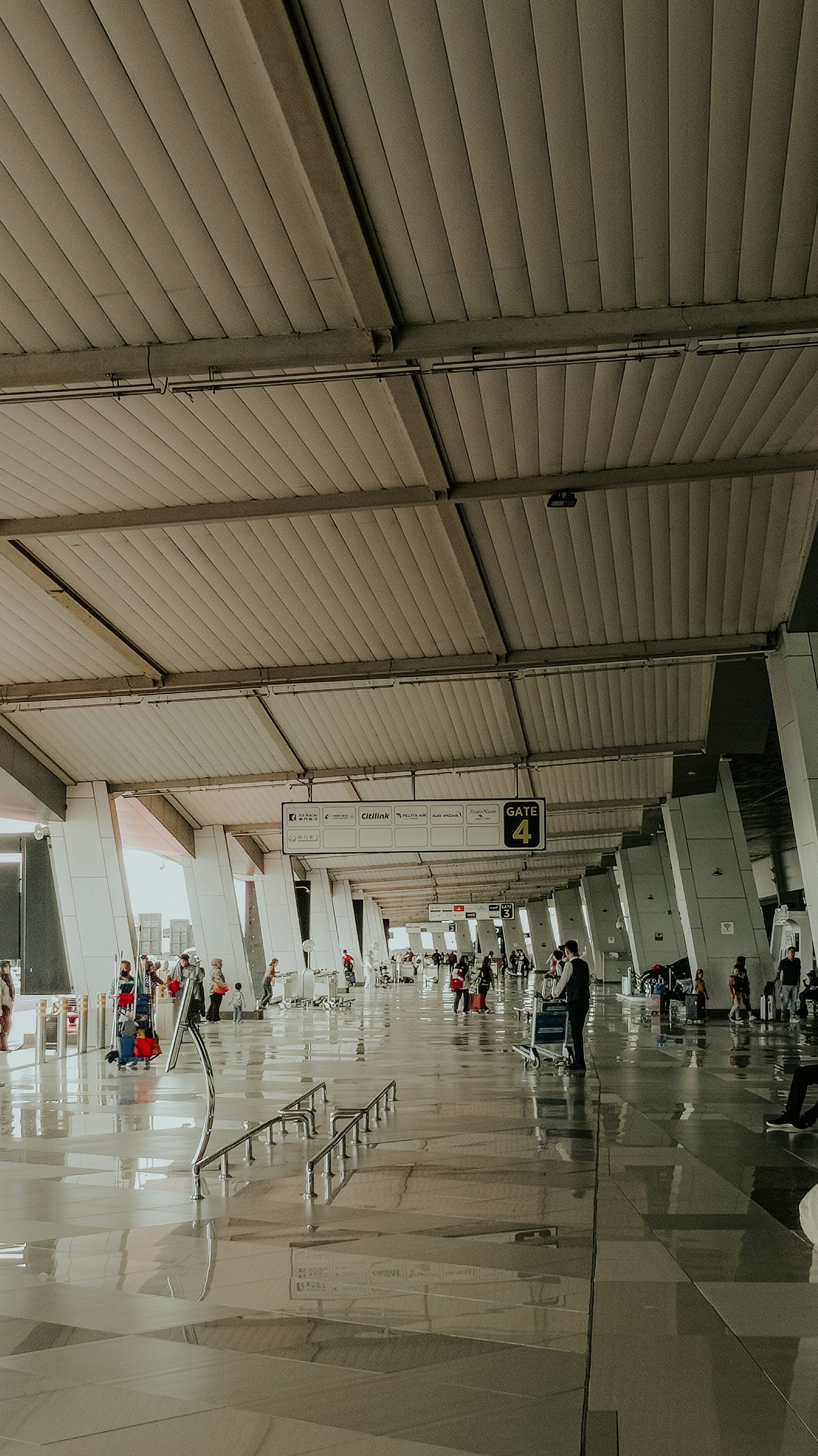 A car to the airport, and one waiting when you land.